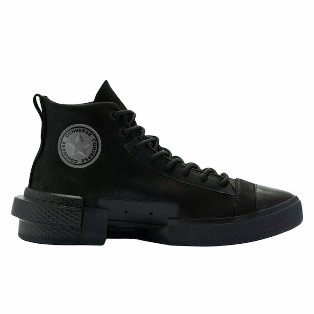 💖MEGA SALE💖Converse 169459C ALL STAR DISRUPT CX High Suede Canvas Black Women - Picture 12 of 13